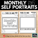 monthly-self-portraits