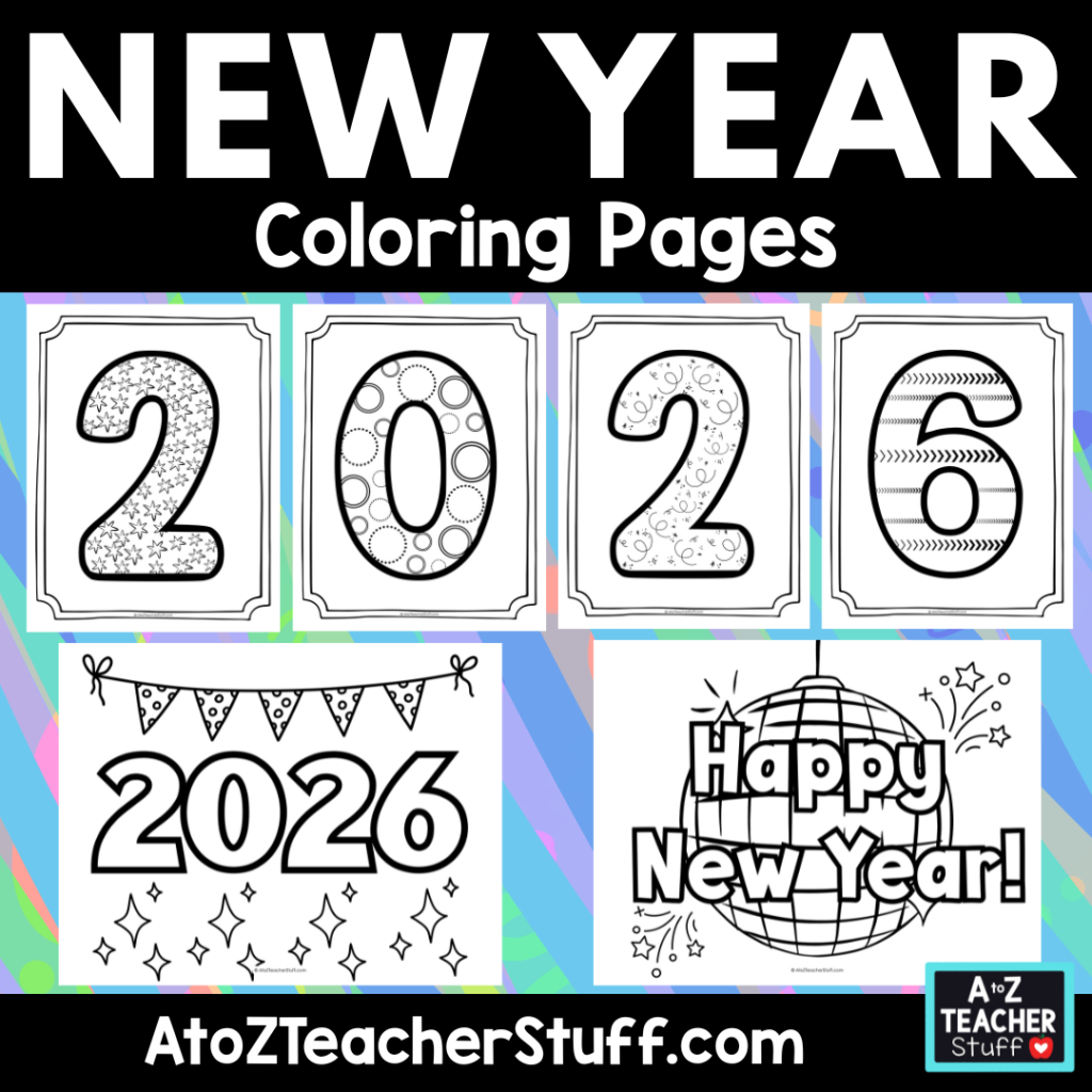 FREE Happy New Year | New Year's Day Printables for 2026, 2027 + Beyond ...