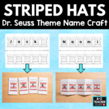 striped-hats-name-puzzle-craft-accordion