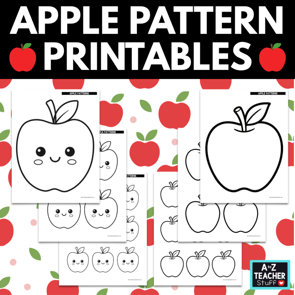 Printable Apple Patterns