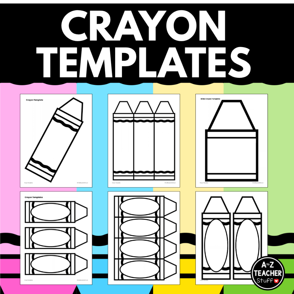 Free Printable Crayon Templates