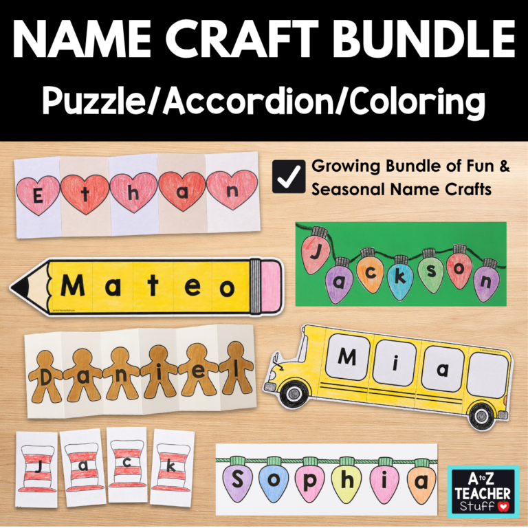 Custom Name Crafts Bundle