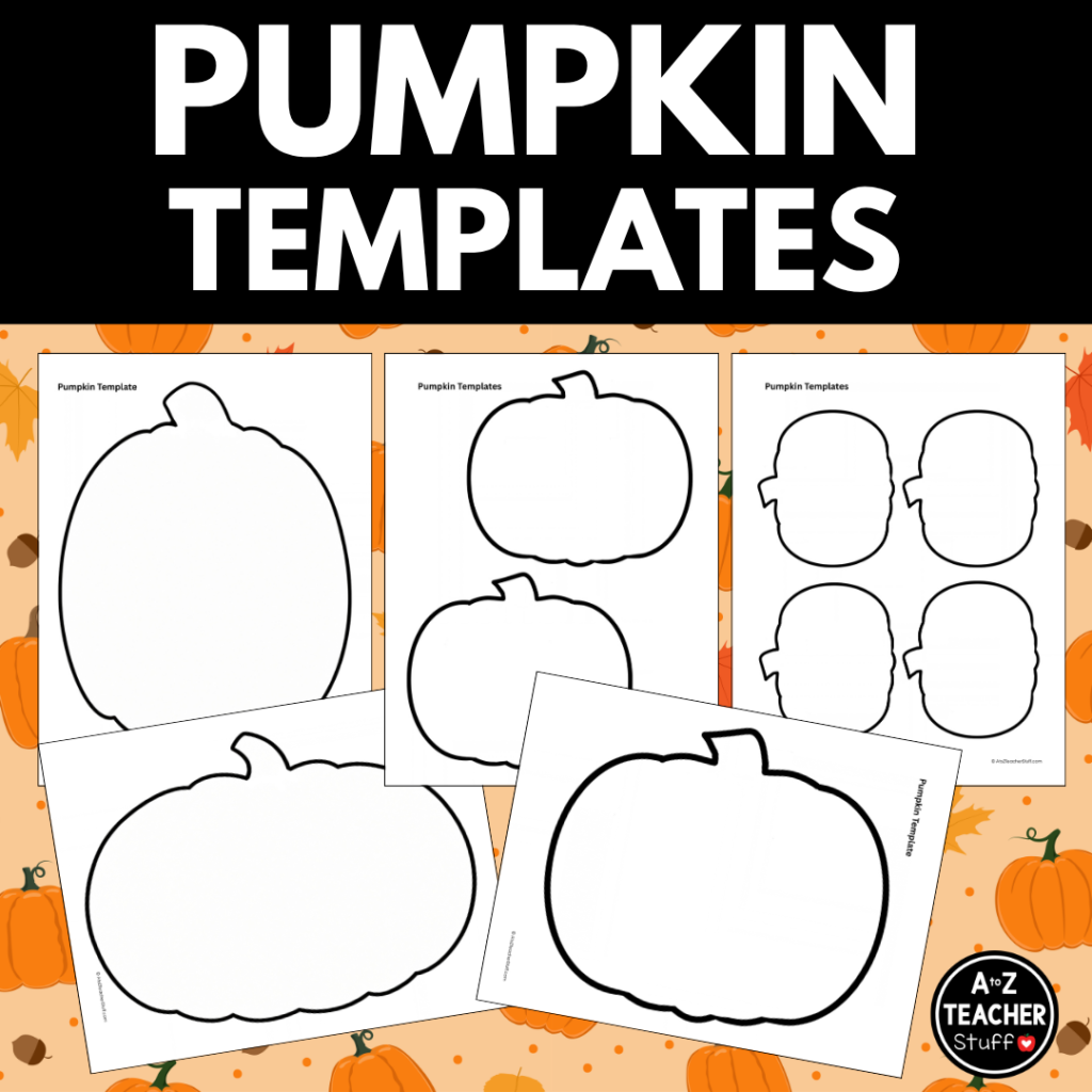 Free Pumpkin Templates – Printable Pumpkin Outlines in Multiple Sizes